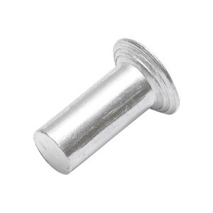 Nit aluminiu solid 24.6x10, diametru cap 18mm Cod: DISEN25, Brand: BRECKNER GERMANY - Img 3