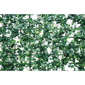 Panou gard viu artificial verde decorativ cu frunze mici 40x60x3cm, BK99235 - Img 5