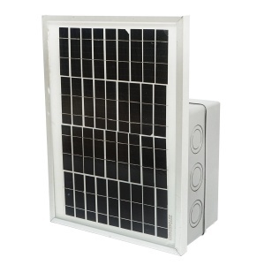 Panou solar 12W 255x355x20mm cu baterie 12V/7Ah Breckner Germany, DISPK78