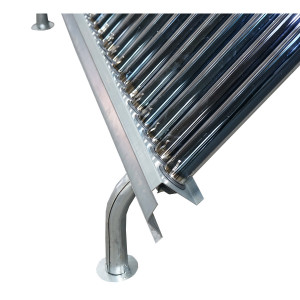 Panou solar nepresurizat inox, cu 30 tuburi pentru apa calda, boiler 210L, 2020x2200x1820mm, Cod: BK77132, Echivalență: DISEH56, Breckner Germany - Img 8