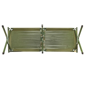 Pat pliabil de campanie, camping verde olive 190x66x42 cm, Cod: DISDM58,Brand: BRECKNER GERMANY - Img 8