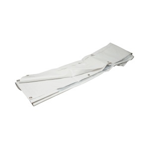 Perete lateral cort hala 2x2.8m alb cu geam transparent LP64, DISRR42 - Img 5