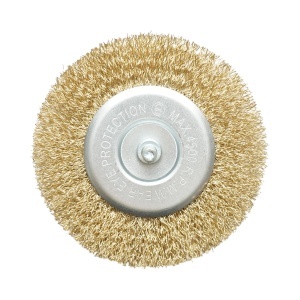 Perie sarma circulara 100mm, tija 6mm, max. 4500rpm Breckner Germany, BRECKNER GERMANY, BK88209 - Img 2