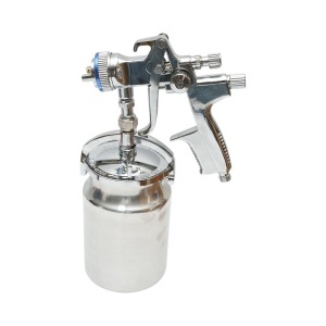 Pistol de vopsit cu aer comprimat 1000ml, duza 1.4mm, debit 200ml/min, presiune max. 4 bar , Cod: BK76143, Breckner Germania - Img 2