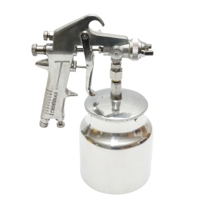 Pistol de vopsit cu aer comprimat 750ml, consum aer 3.5-8CFM, duza 1.5mm, presiune max. 5 bar , Cod: DISPT08, Marca: CROWNMAN - Img 3