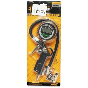 Pistol umflat roti cu furtun si manometru digital, Cod: BK92684, Brand: HOTECHE - Img 7