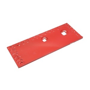 Plaz scurt drept PP4 fara cioc 10mm grosime, AUTOSPEED, UTB101.31.088 - Img 2