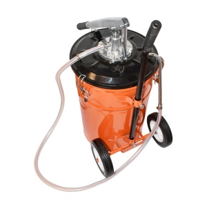 Pompa pentru ulei manuala 25 Kg. cu furtun 1,5m, Cod: BK87037, Brand: BRECKNER GERMANY - Img 5