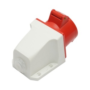 Priza industriala aparenta trifazica 16A, 380V, IP44, 6H , Cod: DISMR10, : BRECKNER GERMANIA - Img 3