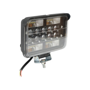 Proiector/lampa slim cu cozoroc 78W 4 zone SMD si 6 LED-uri cu lupa 10-30V 12V/24V, Cod: BK77058, Brand: BRECKNER GERMANY - Img 3