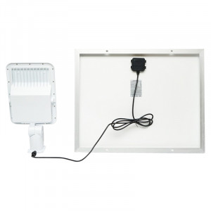 Proiector LED 30W, cu panou solar si baterie, 3,2V/40Ah si suport articulat, Cod: BK87489 Echivalență: DISDW67, Breckner Germany - Img 7