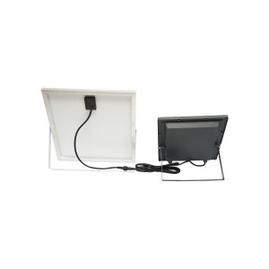 Proiector led de 200w cu panou solar 20W, baterie si telecomanda, Cod: BK69712 Echivalență: DISLG71, Breckner Germany - Img 3