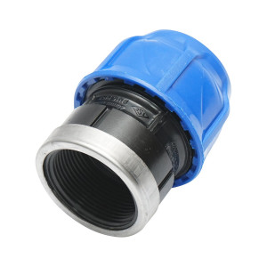 Racord compresiune, cu filet interior, D40mmx11/2 toll, PN16, pentru sisteme irigatiii, Cod: DISLV56, Poelsan - Img 4