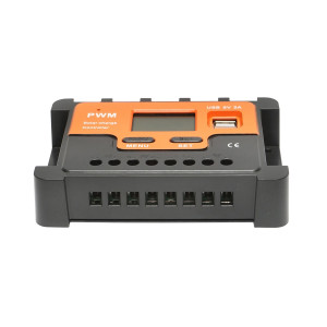 Regulator tensiune pentru panou solar 10A 12V/24V 2X port USB 5V/2A, Cod: BK92909,Brand: BRECKNER GERMANY - Img 5