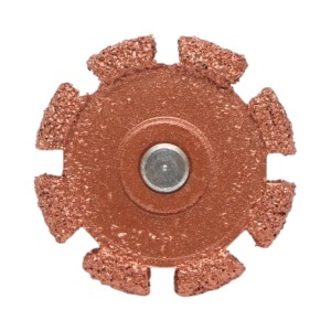 Roata abraziva polizat anvelope 50x7mm, granulatie K36, tija hexagonala 3/8 inch, DISVH65 - Img 6