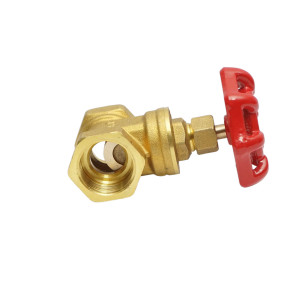 Robinet trecere din bronz 3/4, PN16 cu filet interior DN20, PN16 Cod: DISKL95, Breckner Germany - Img 4