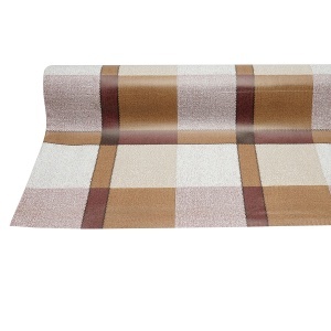 Rola fata de masa decorativa PVC 1.37x20m, grosime 0.18mm, textil 45 g/mp, model carouri Breckner Germany - Img 5