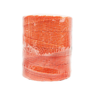 Rola fir portocaliu fi 2mm insertie metalica 3x0.15mm SS, rezistenta 16Ohm/m, 500m gard electric,Cod: 87TH575, Brand: THOR - Img 4