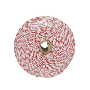 Rola fir rosu-alb fi 3mm 4x0.3mm 0.5 Ohm/m SS, 500m gard electric, Cod: DISCH88,Brand: BAISAN - Img 3