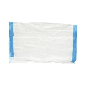 Sac big bag 95x95x140cm alb, capacitate 1000kg, tip U-Panel nelaminat, fusta incarcare, tub descarcare, DISUX11 - Img 6