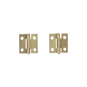 Set 2 balamale mobilier, ascunsa 25x24mm, zincat cu suruburi, Cod: DISLU04
