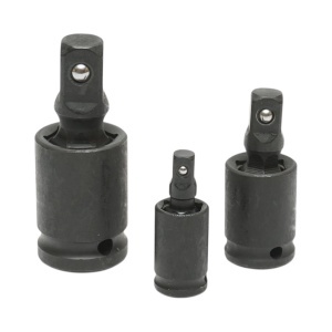 Set 3 adaptoare de impact cu articulatie cardanica patrat 1/2, 3/8, 1/4 inch Cr-Mo Breckner Germany, BRECKNER GERMANY, BK69340