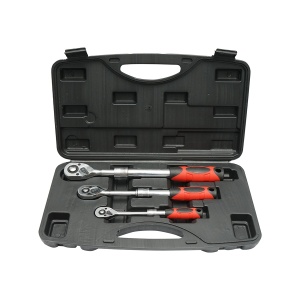 Set antrenor clichet reversibil extensibil 1/2, 3/8, 1/4, Cod: BK64304, Brand: BRECKNER GERMANY - Img 1