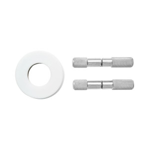 Set cablu si manere metalice pentu ecornare vitei, capre oi, Cod: BK80469, Brand: BRECKNER GERMANY - Img 2