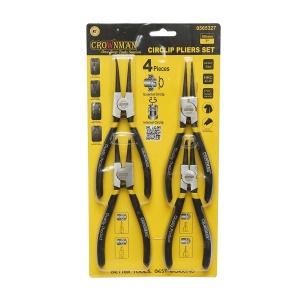 Set clesti sigurante seger 180mm, varf curbat interior/exterior, varf drept interior/exterior, Cod: DISPN61, Brand: CROWNMAN - Img 4