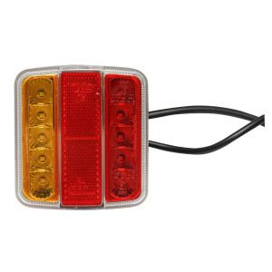 Set lampi LED pentru remorca cu cablu 2,5/7M, fisa 7 pini, Cod: BK69647, Brand: BRECKNER GERMANY - Img 2