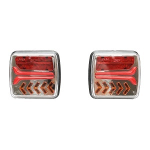 Set lampi remorca LED 12-24V cu magnet si control wireless, baterie 3.7V/2000mAh IP65 Breckner Germany, DISMT76 - Img 4