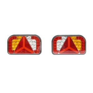 Set lampi spate Led pentru remorca 12-24V, 235x140x38mm Breckner Germany, BK69128