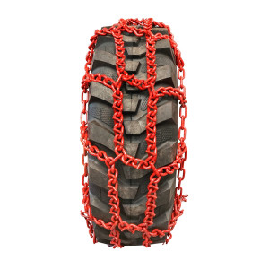 Set lanturi antiderapante V-BAR 13mm dimensiune 18.4/26 pentru Tractor Forestier Cod: BK90589, Echivalență: DISVR91, Breckner Germany - Img 2