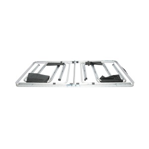 Set masa pliabila camping cu 4 scaune din aluminiu, portabila tip valiza, reglabila pe inaltime 120x60cm Breckner Germany, BRECKNER GERMANY, BK99229 - Img 4