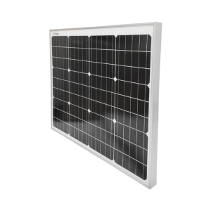 Set panou solar 50W fotovoltaic monocristalin 670x540x30mm 12-24V priza bricheta cu 4 becuri 9W Breckner Germany, BRECKNER GERMANY, BK87420 - Img 4