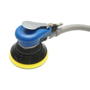 Slefuitor orbital pneumatic 125mm cu sistem de aspirare, viteza 10000 rpm, orbita 2.5mm, presiune max. 8 bar , Cod: BK76124 - Img 4