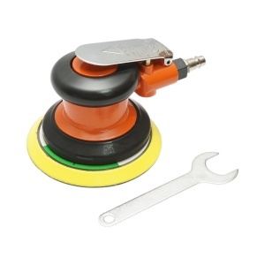 Slefuitor orbital pneumatic 125mm, viteza 10000 rpm, orbita 2.5mm, presiune max. 6 bar Heavy Duty Cod: BK76126 - Img 1