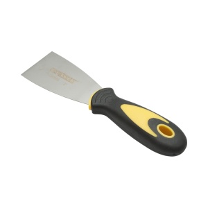 Spaclu otel inoxidabil 50mm cu maner din cauciuc termoplastic , Cod: DISPN80, Marca: CROWNMAN - Img 3