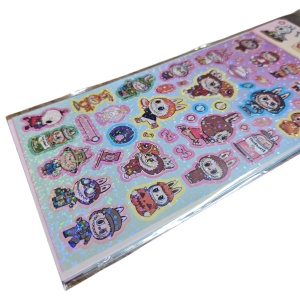 Sticker 3D Labubu – 21 cm, Decor Autocolant Drăgălaș - Img 2