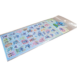 Sticker 3D Stitch – 21 cm, Decor Autocolant Colorat