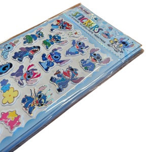 Sticker 3D Stitch – 21 cm, Decor Autocolant Colorat - Img 3