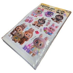 Sticker de Perete Labubu – Home Decor 59×36 cm – Model 1