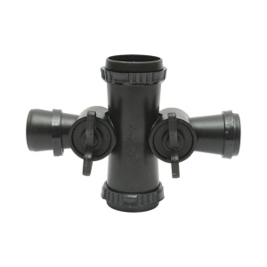 Supapa robinet distribuitor in cruce 50x45mm pentru sisteme de irigatii, DISVC81