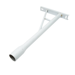 Suport brat orizontal montaj lampa iluminat stradal Ø50x400x720mm, DISSU56 - Img 5