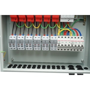 Tablou sigurante de protectie echipat 380V pentru sisteme fotovoltaice 20-30KW DC/AC cu 6 siruri/stringuri IP65, BRECKNER GERMANY, DISLH19 - Img 6