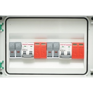 Tablou sigurante echipat 10KW DC sistem fotovoltaic 2 stringuri ON/OFF GRID IP65 Breckner Germany, BRECKNER GERMANY, DISTU37 - Img 3