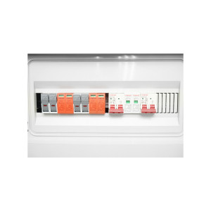 Tablou sigurante echipat DC/AC pentru sisteme fotlvotaice 3-6KW cu invertoare ON/OFF Grid prosumator, Cod: DISLF53, Brand: BRECKNER GERMANY - Img 3