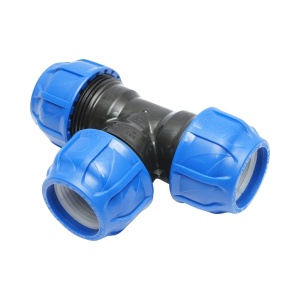 Teu egal compresiune D63x63x63mm PN16 PEHD, Cod: DISLU68, Brand: Poelsan - Img 3