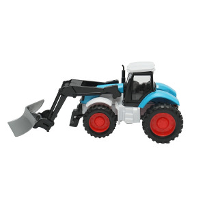 Tractor albastru cu lama de zapada, 175x65x80mm jucarie copii +3 ani, Cod: DISLW91 - Img 2