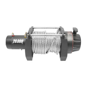 Troliu electric, complet, cu telecomanda, cablu otel, tensiune alimentare 12V, sarcina maxima 9T (20000lbs), Cod: DISGT76 - Img 3